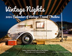 WALL CALENDAR - "Vintage Nights 2024" of Vintage Travel Trailers